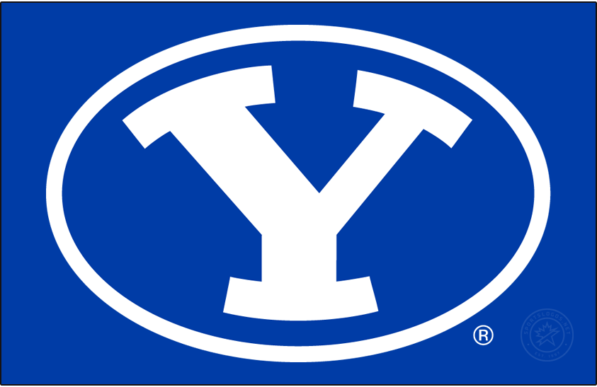 Brigham Young Cougars 2016-Pres Alt on Dark Logo iron on transfers for T-shirts